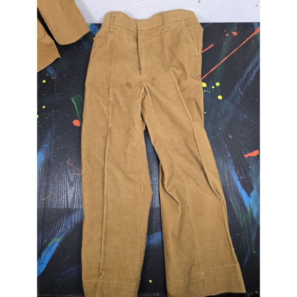VTG JCPenney Childrens 3 Piece Courdoroy Suit SZ 12 - Picture 8 of 12
